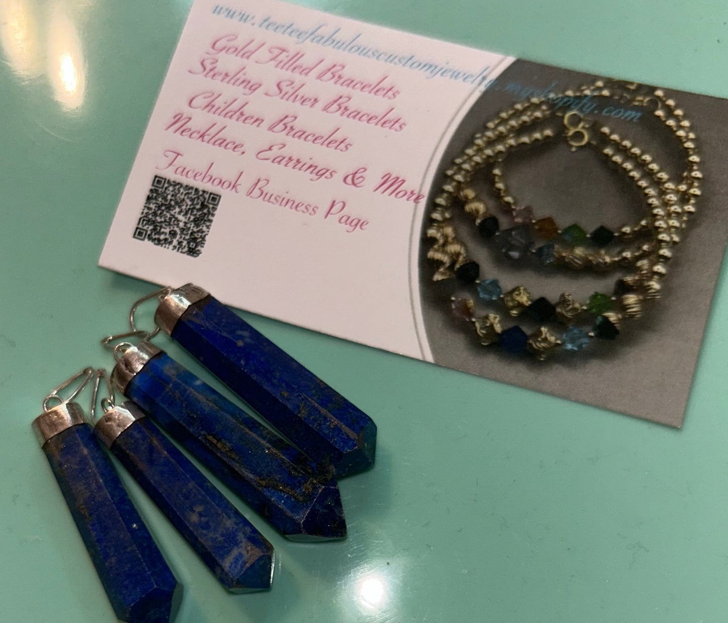 Lapis Pendants