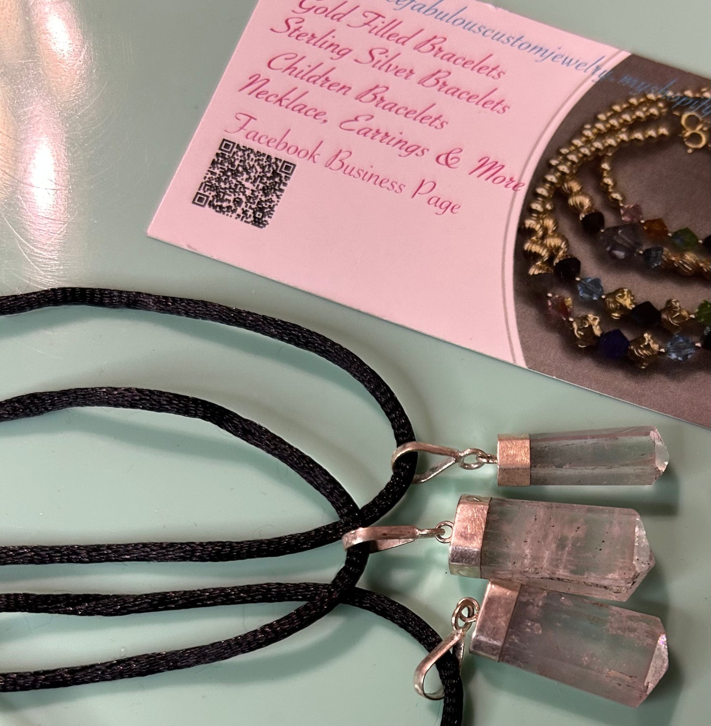 Kunzite 925 silver Pendant Necklace