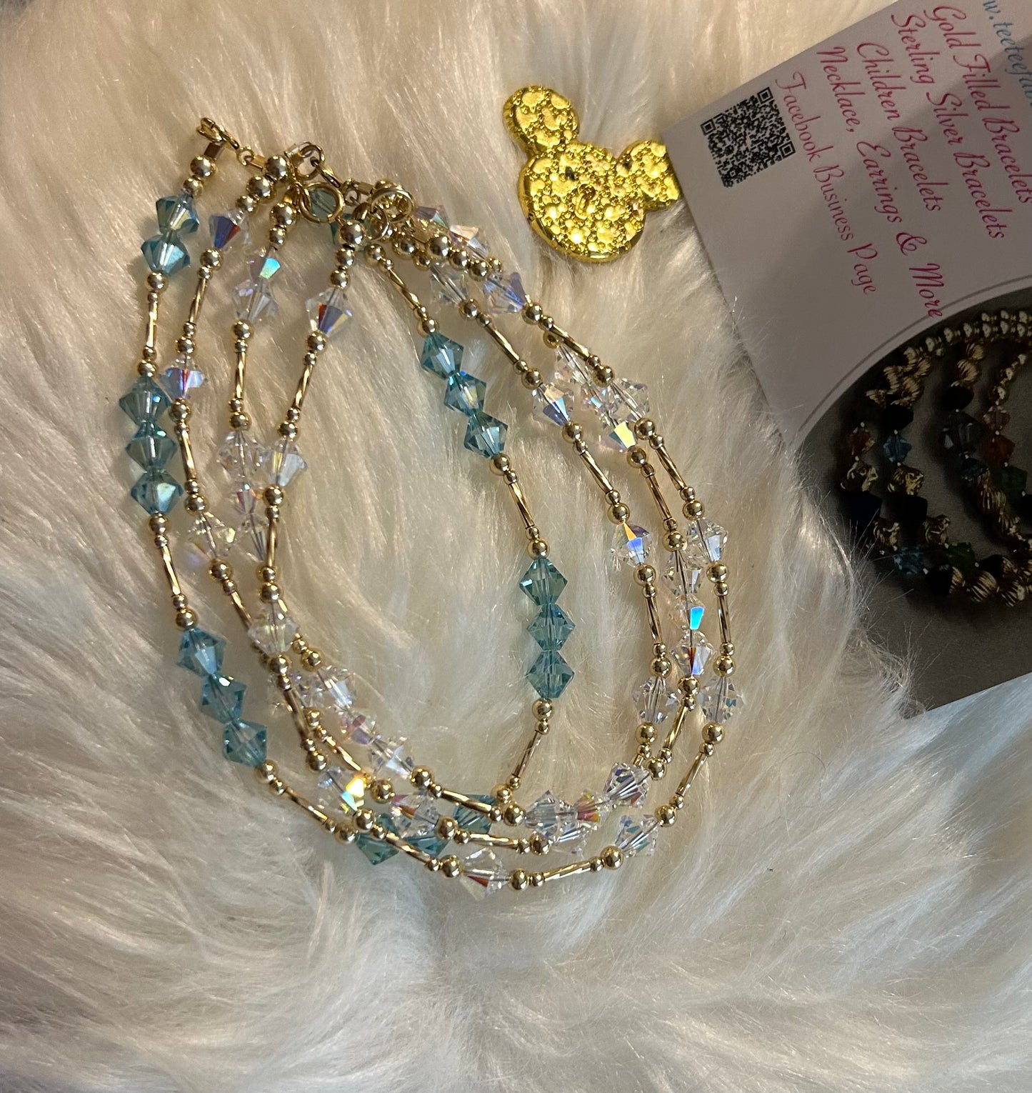 March Gold-filled Birthstone Bracelet