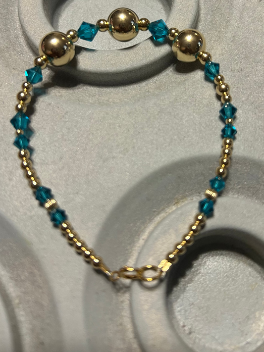 Chunky Birthstone Bracelet